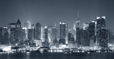 Monochromatische Ansicht von NYC
