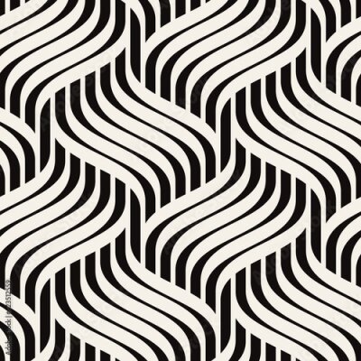 Fototapete Monochromatische Illusion der Abstraktion