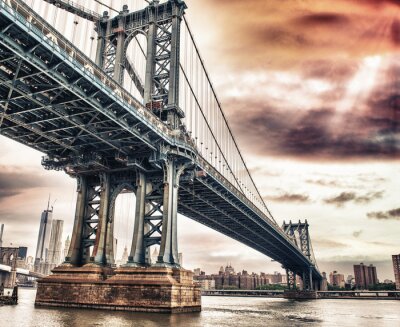 Fototapete Monumentale Brooklyn Bridge
