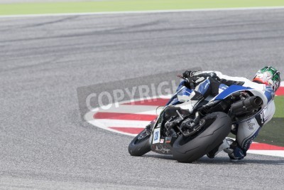 Fototapete Motorradrennen