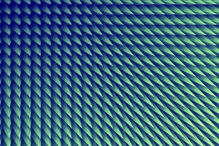 Fototapete Muster 3D mit optischer Täuschung