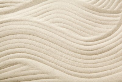 Fototapete Muster im Sand