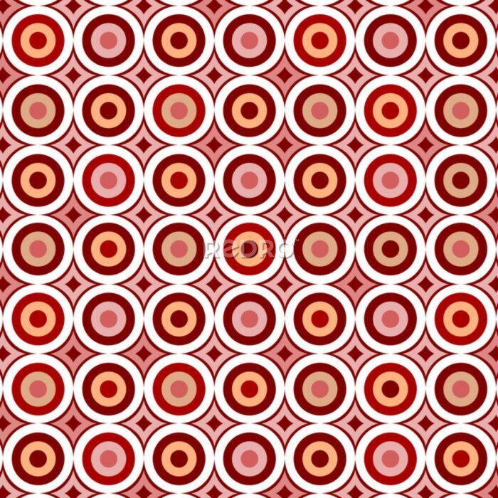 Fototapete Muster mit Kreisen