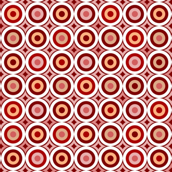 Fototapete Muster mit Kreisen