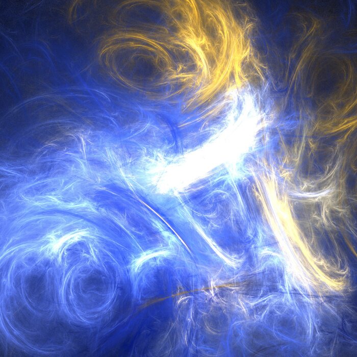 Fototapete Muster mit Nebel in Galaxie