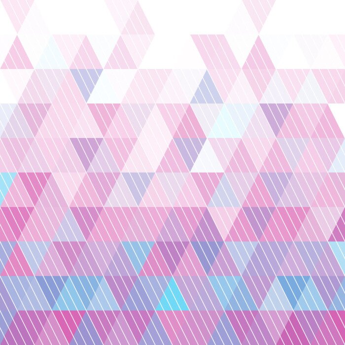 Fototapete Muster mit Ombre-Dreiecken