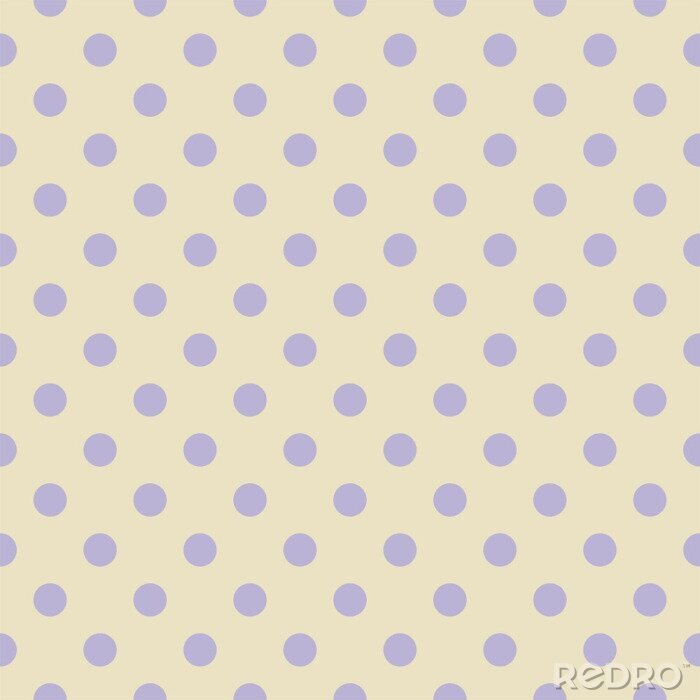 Fototapete Muster mit Tupfen in Violett