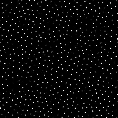 Muster mit weißen Punkten auf schwarzem Hintergrund