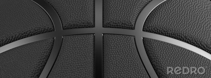 Fototapete Nahaufnahme vom Lederball