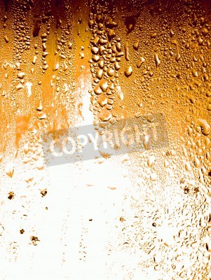 Fototapete Nahaufnahme von gekühltem Getränk