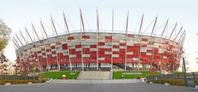 Fototapete Nationalstadion in Warschau