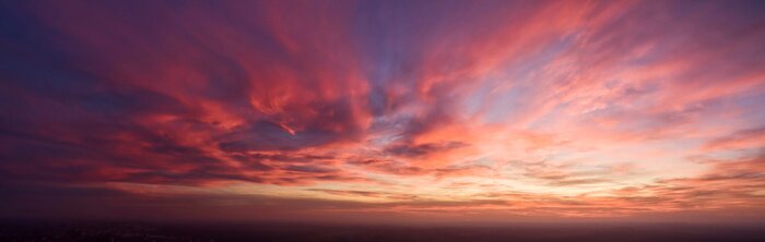 Fototapete Natürliche Landschaft mit Wolken