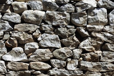 Fototapete Natürliche Steinmauer