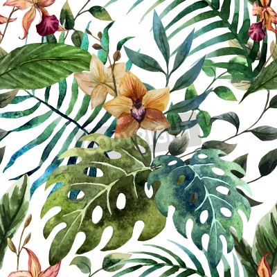 Fototapete Natürliches Motiv vor weißem Hintergrund