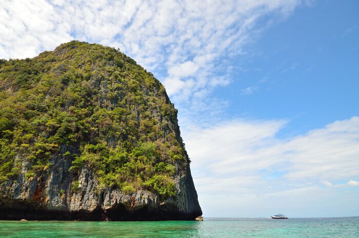 Fototapete Natur Meer und Berg