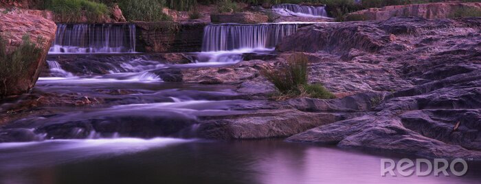 Fototapete Natur mit Wasserfall