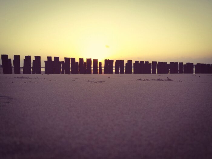 Fototapete Natur und Sonnenuntergang