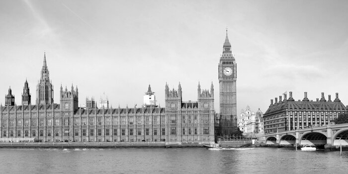 Fototapete Neogotische Architektur in London