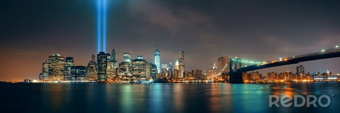 Fototapete Neonlichter von New York City