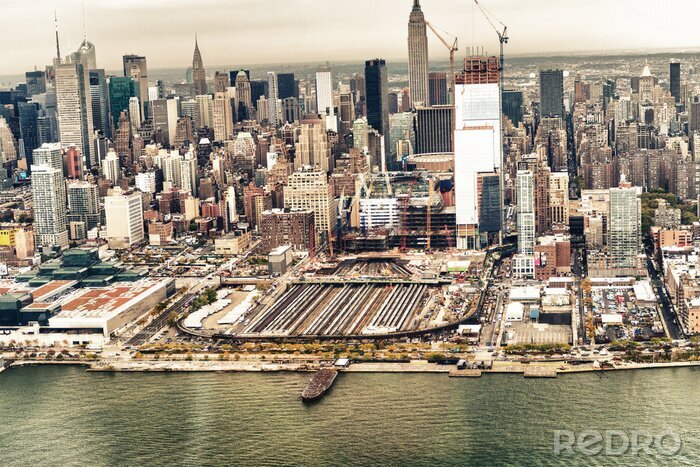Fototapete Neue Gebäude in New York City