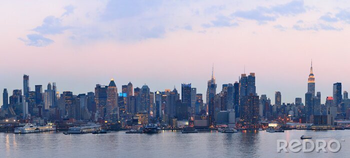 Fototapete New York City auf Panorama