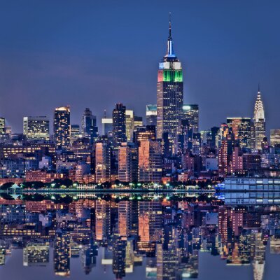 Fototapete New York City und Empire State Building