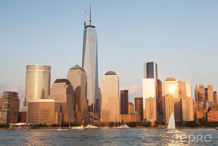 Fototapete New York in der Sonne