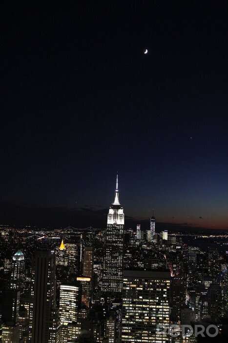 Fototapete New Yorker Nacht