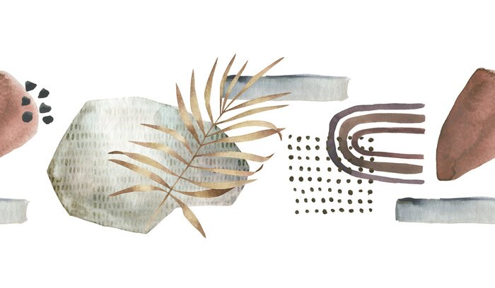 Fototapete Nordisches minimalistisches Muster