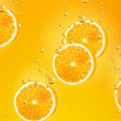 Fototapete Orange auf orangefarbenem Hintergrund