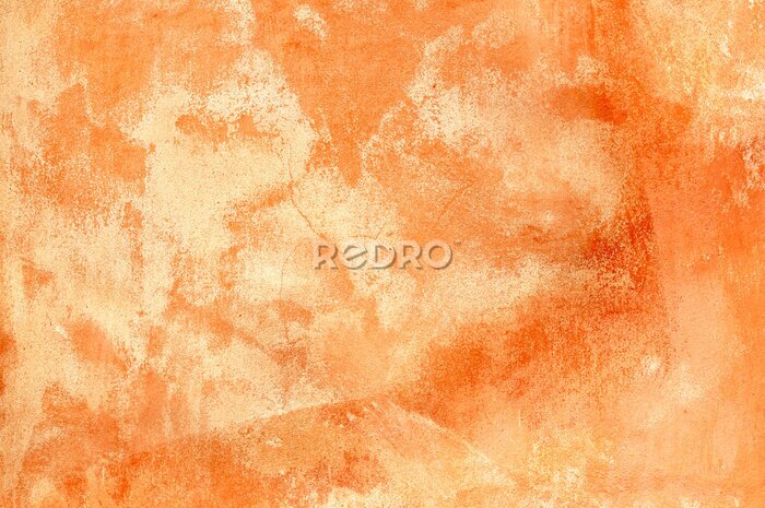 Fototapete Orange konkrete Grunge-Textur