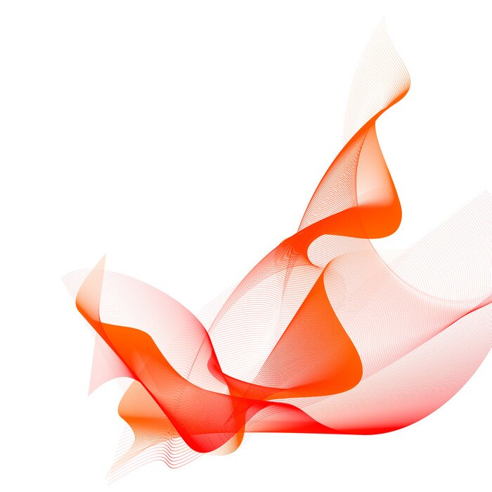 Fototapete Orange rosa Abstraktion