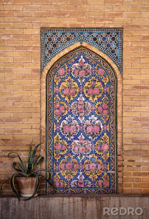 Fototapete Orientalische Motive auf der Tür