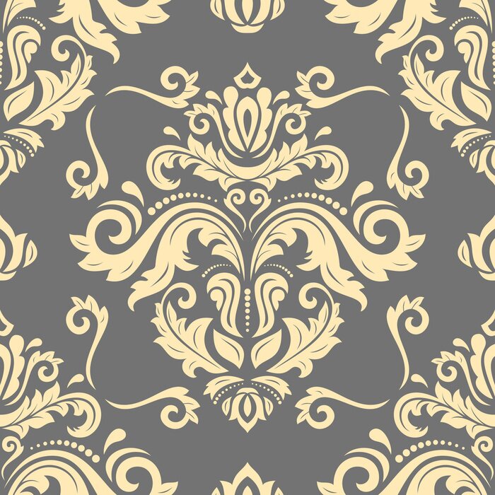 Fototapete Ornament auf dunklem Hintergrund