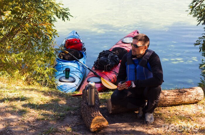 Fototapete Outdoor-Sport Kanusport