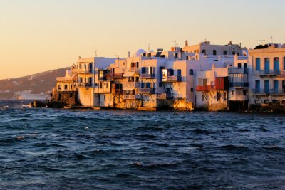 Fototapete Panorama der griechischen Stadt