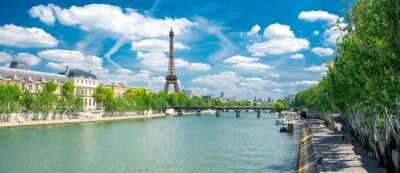 Panorama des Flusses in Paris
