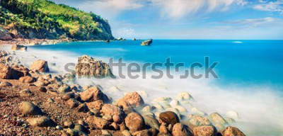 Fototapete Panorama des Meeres und der Küste