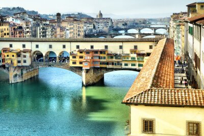 Fototapete Panorama von Florenz