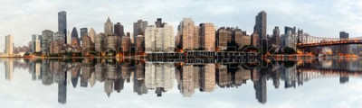 Fototapete Panorama von New York City