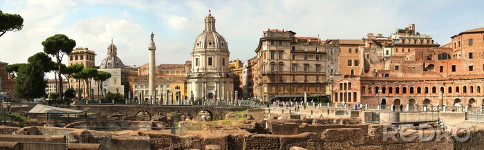 Fototapete Panorama von Rom