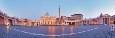Panorama von Rom und Vatikan