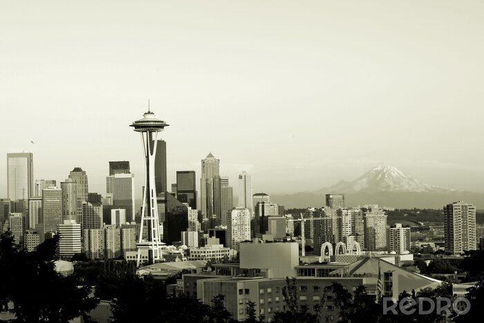 Fototapete Panorama von Seattle