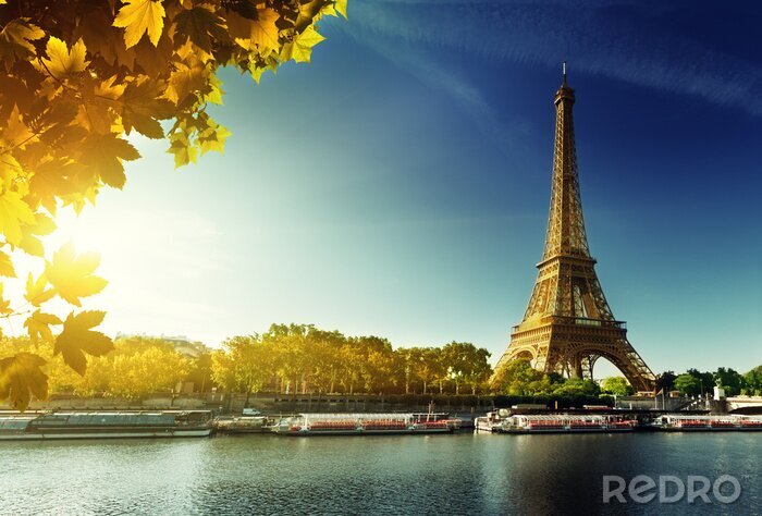Fototapete Paris im Frühherbst