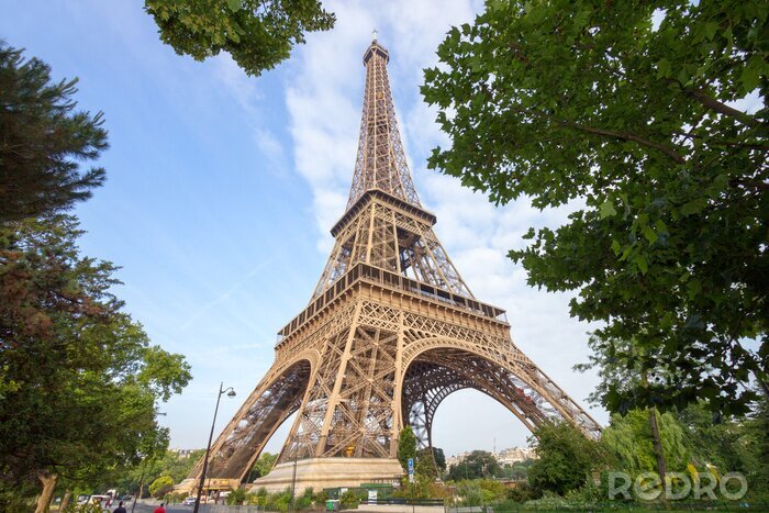 Fototapete Paris und Eiffelturm