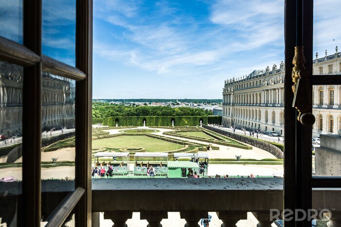 Fototapete Paris und Schloss Versailles
