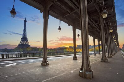 Fototapete Pariser Ansicht