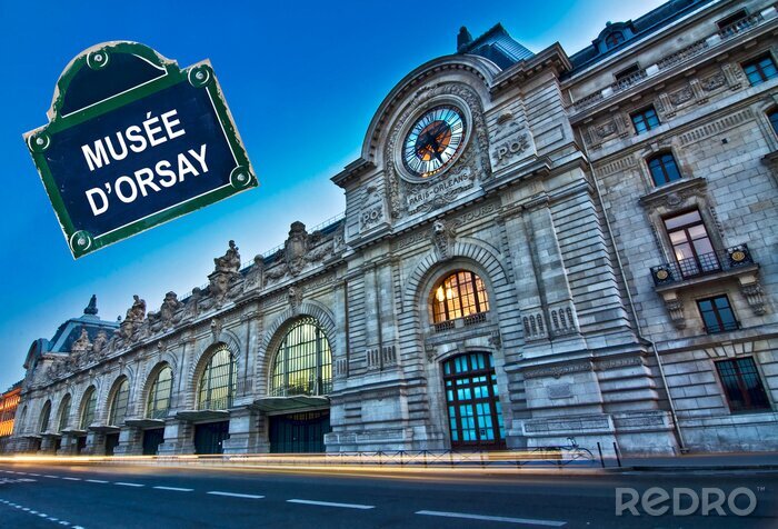 Fototapete Pariser Museum d'Orsay