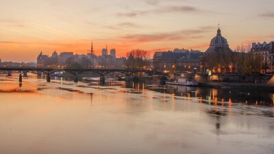 Fototapete Pariser Sonnenaufgang