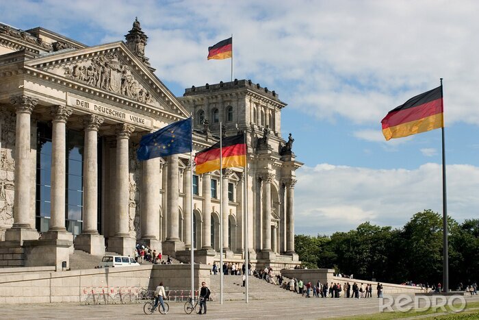 Fototapete Parlament in Berlin